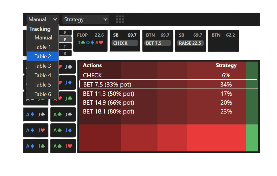 Customisable preview